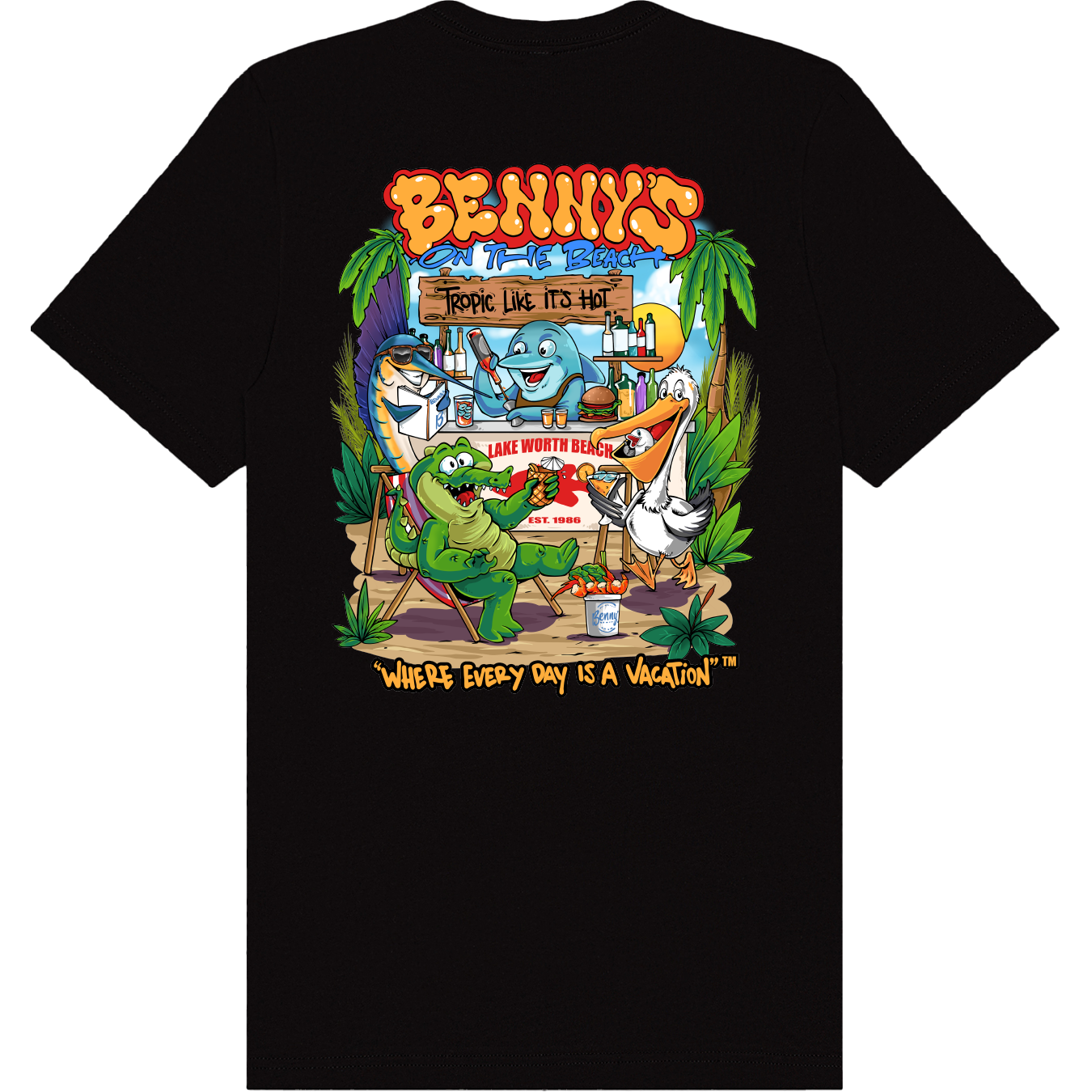 Tropic Like It's Hot T-Shirt - Unisex
