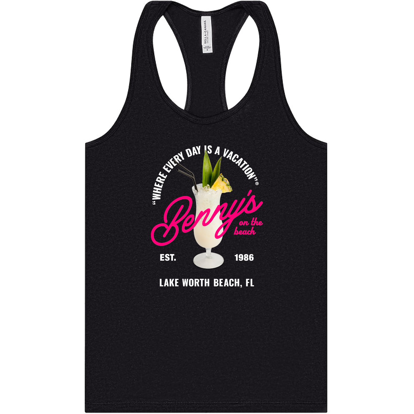 Cocktail Racerback Tank - Women's