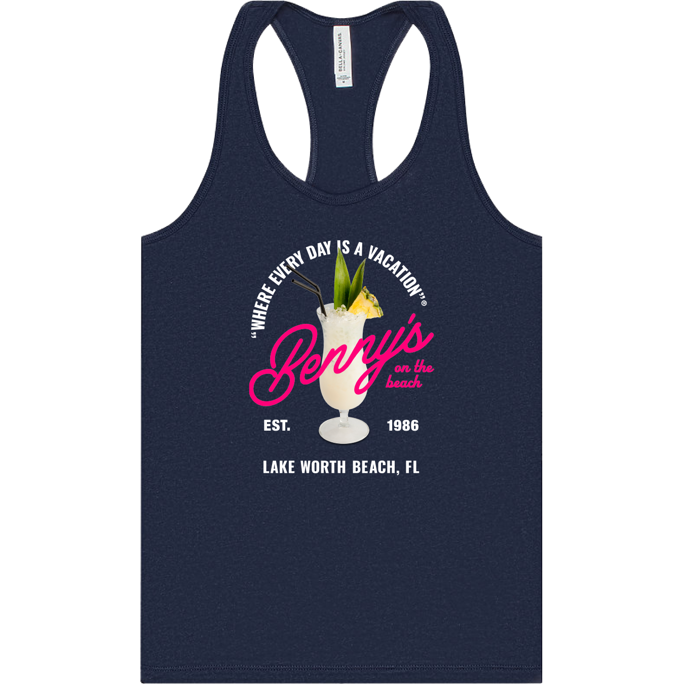 Cocktail Racerback Tank - Women's