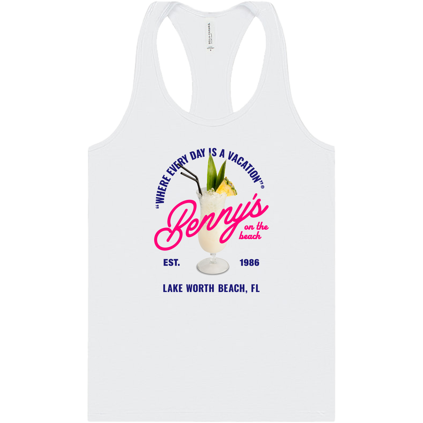 Cocktail Racerback Tank - Women's