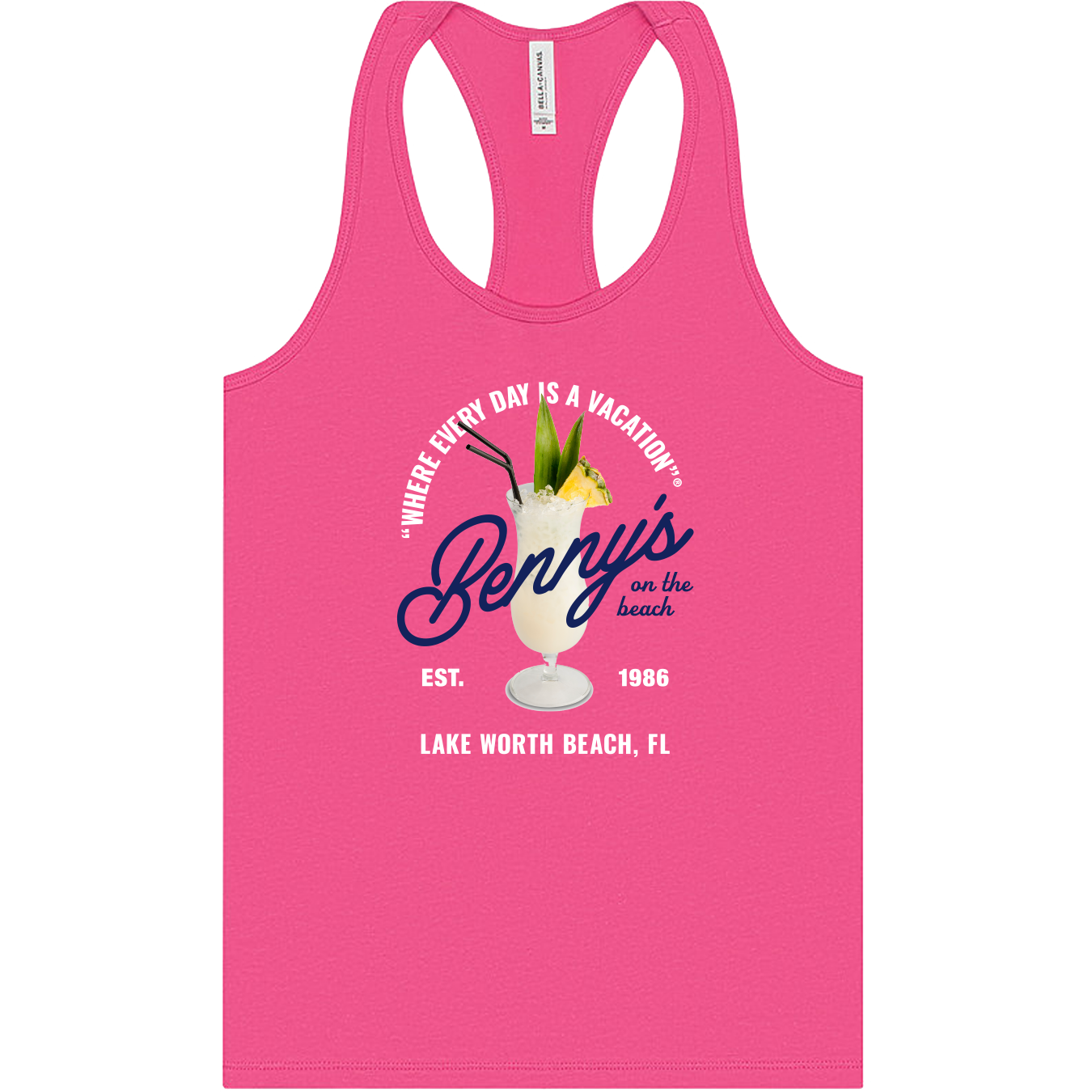Cocktail Racerback Tank - Women's
