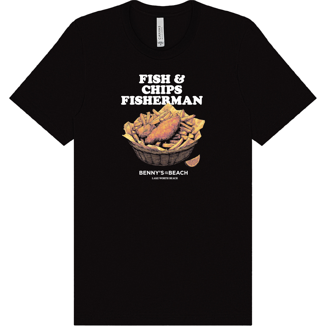 Fish & Chips Fisherman T-Shirt - Unisex