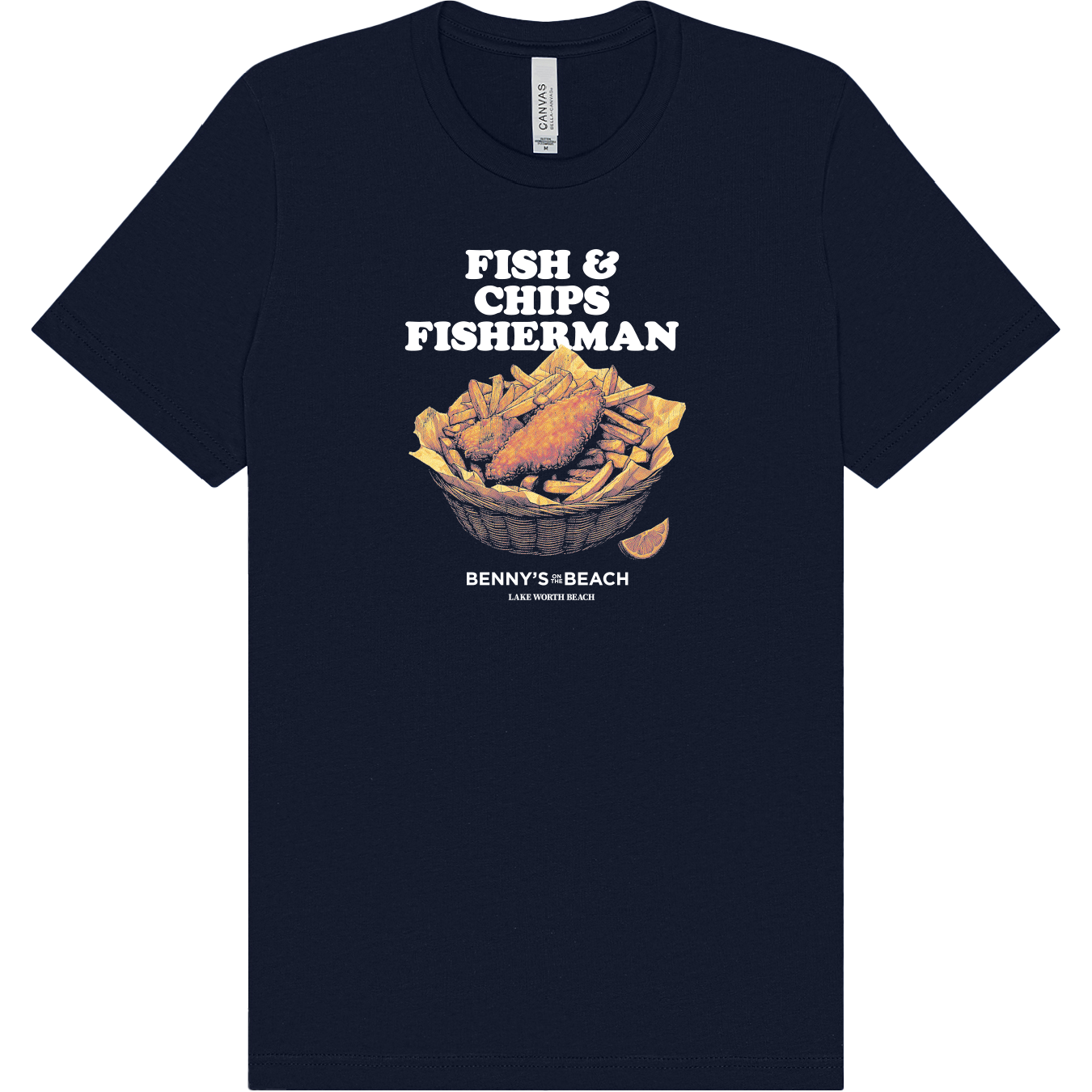 Fish & Chips Fisherman T-Shirt - Unisex