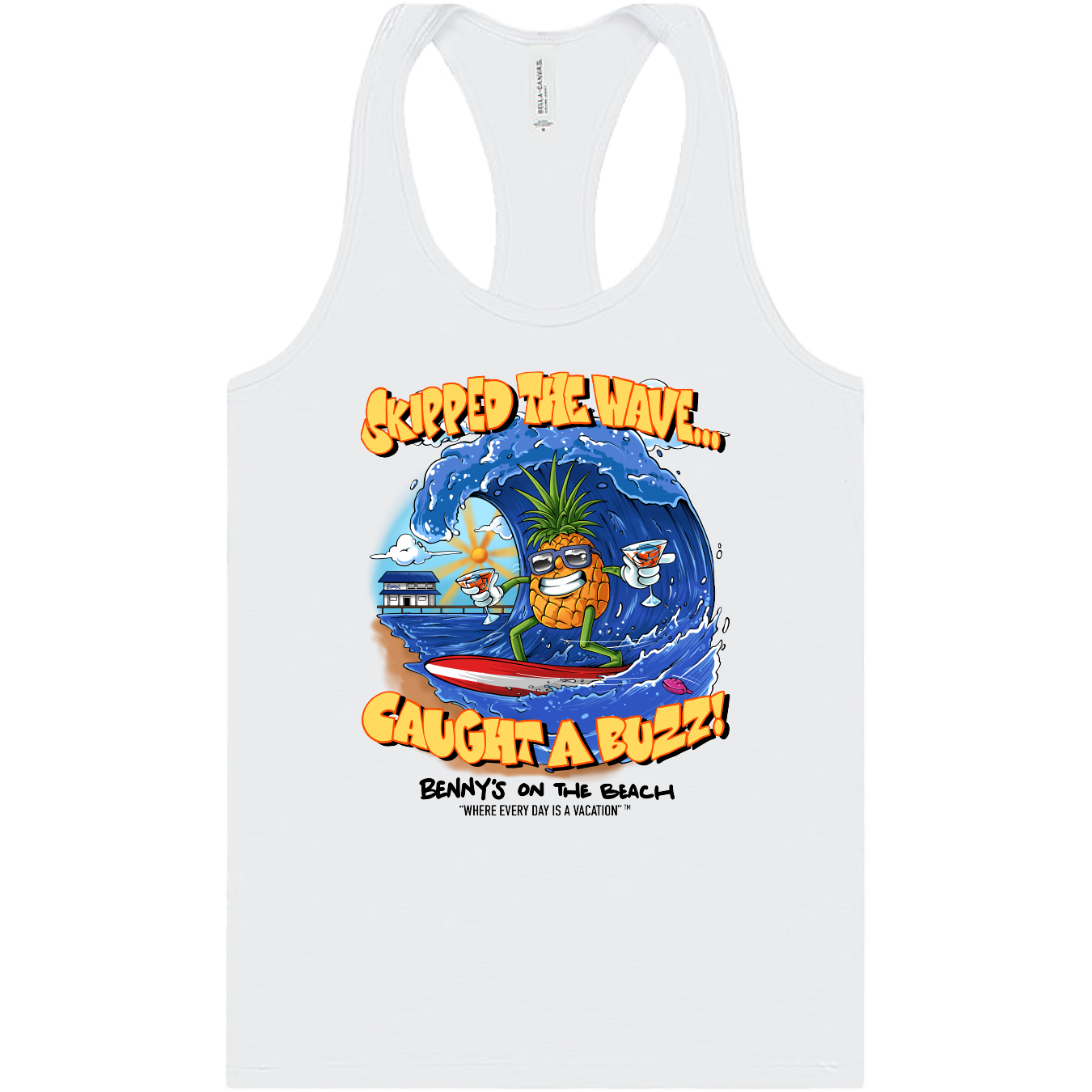 Caught A Buzz Racerback Tank Top - Women's