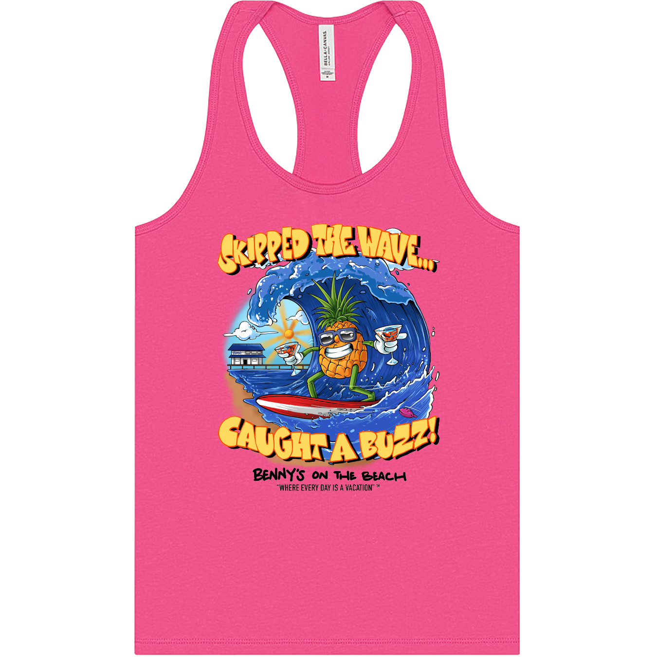 Caught A Buzz Racerback Tank Top - Women's